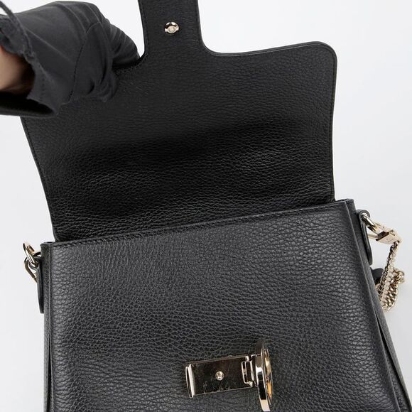 Interlocking Top Handle Tote Shoulder Bag - Picture 9 of 10